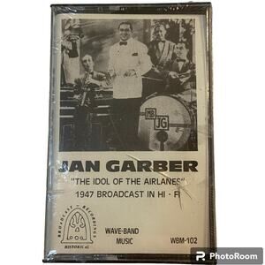 Jan Garber Cassette 1947 Broadcasts Swing in HiFi Idol of the Airlanes Sealed